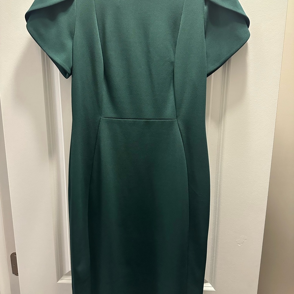 Calvin Klein Forest Green Midi Dress